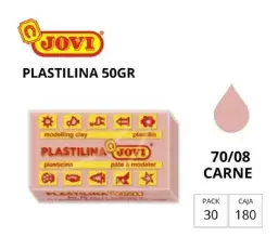 Plastilina Jovi Pequeña 70 Carne 50g