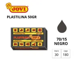 Plastilina Jovi Pequeña 70 Negro 50g