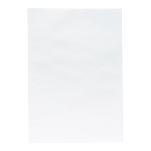 [001341] SOBRE BOLSA BLANCAS A4 C4 229X324MM 100G CIERRE TIRA SILICONA 