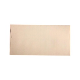 Sobre Bolsa Dl 110 X 220 Mm Crema Sin Ventana Solapa Recta Pack 10 Ud
