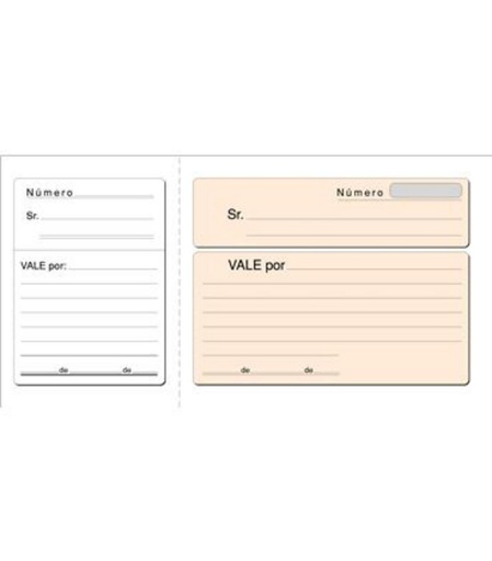 [001418] TALONARIO VALES MK 3 DEL Fº