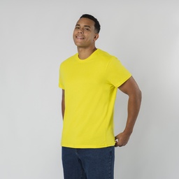 Camiseta Adulto Color Stiles (Amarillo, S)