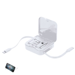 Set Cables Cargadores Darmox (Blanco)