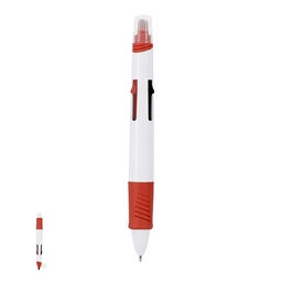 Bolígrafo Multicolor Reggan (Rojo)