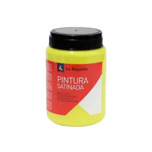 [650406] PINTURA SATINADA AMARILLO LIMON 375ML L-01 LA PAJARITA