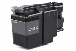 Brother LC528 Negro Cartucho de Tinta Pigmentada Generico - Reemplaza LC528BK