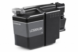 Brother LC528XL Negro Cartucho de Tinta Pigmentada Generico - Reemplaza LC528XLBK