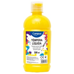 Tempera Campus 500gr Amarilla