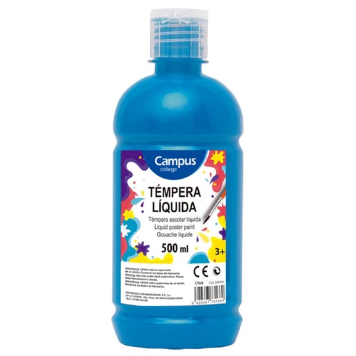[630549] TEMPERA CAMPUS 500GR AZUL CYA