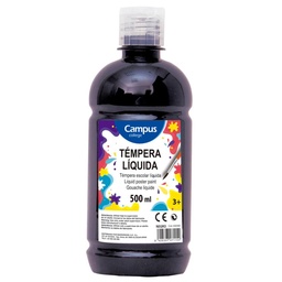 Tempera Campus 500gr Negro