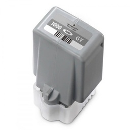 Canon PFI1000 Gris Cartucho de Tinta Pigmentada Generico - Reemplaza 0552C001/PFI-1000GY