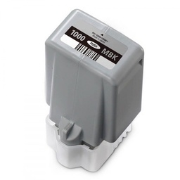 Canon PFI1000 Negro Mate Cartucho de Tinta Pigmentada Generico - Reemplaza 0545C001/PFI-1000MBK
