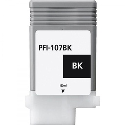 Canon PFI107 Negro Cartucho de Tinta Generico - Reemplaza 6705B001/PFI-107BK