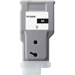 Canon PFI206 Negro Cartucho de Tinta Pigmentada Generico - 5303B001/PFI-206BK