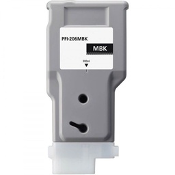 Canon PFI206 Negro Mate Cartucho de Tinta Pigmentada Generico - 5302B001/PFI-206MBK