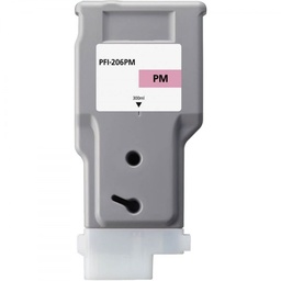 Canon PFI206 Magenta Photo Cartucho de Tinta Pigmentada Generico - Reemplaza 5308B001/PFI-206PM