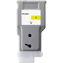 Canon PFI206 Amarillo Cartucho de Tinta Pigmentada Generico - 5306B001/PFI-206Y