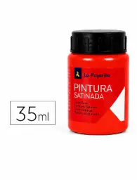 Pintura Satinada Bermellon 35ml L-07 La Pajarita