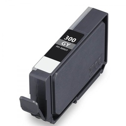 Canon PFI300 Gris Cartucho de Tinta Pigmentada Generico - Reemplaza 4200C001/PFI-300GY