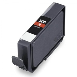 Canon PFI300 Rojo Cartucho de Tinta Pigmentada Generico - Reemplaza 4199C001/PFI-300R