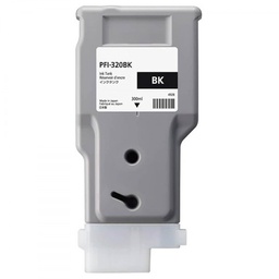 Canon PFI320 Negro Cartucho de Tinta Pigmentada Generico - Reemplaza 2890C001/PFI-320BK