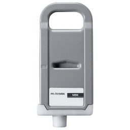 Canon PFI701/PFI301 Negro Mate Cartucho de Tinta Pigmentada Generico - Reemplaza 0899B001/1485B001/PFI-701MBK/PFI-301MBK