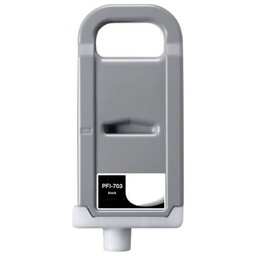 Canon PFI703/PFI303 Negro Cartucho de Tinta Pigmentada Generico - Reemplaza 2963B001/2958B001/PFI-703BK/PFI-303BK