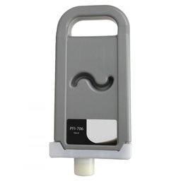 Canon PFI706/PFI306 Negro Cartucho de Tinta Pigmentada Generico - Reemplaza 6681B001/6657B001/PFI-706BK/PFI-306BK