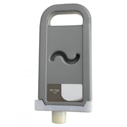 Canon PFI706/PFI306 Gris Cartucho de Tinta Pigmentada Generico - Reemplaza 6690B001/6666B001/PFI-706GY/PFI-306GY