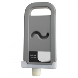 Canon PFI706/PFI306 Negro Mate Cartucho de Tinta Pigmentada Generico - Reemplaza 6680B001/6656B001/PFI-706MBK/PFI-306MBK