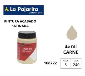 [649856] PINTURA SATINADA CARNE 35ML L-28 LA PAJARITA