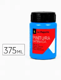 Pintura Satinada Fluorescente F-05 Azul Luminoso 375ml La Pajarita