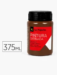 Pintura Satinada Marron 375ml L-10 La Pajarita