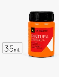 Pintura Satinada Naranja 35ml L-06 La Pajarita