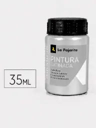 Pintura Satinada Plata 35ml Me-01 La Pajarita