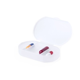 Pastillero Trizone (Transparente)