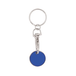 Llavero Moneda Euromarket (Blanco)