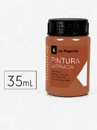 Pintura Satinada Siena Oscuro 35ml L-05 La Pajarita
