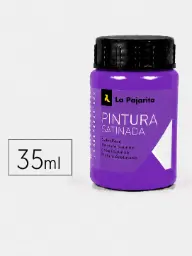 Pintura Satinada Violeta 35ml L-13 La Pajarita