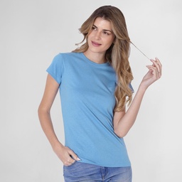 Camiseta Mujer Color "keya" Wcs180 (Azul Claro, Xxl)