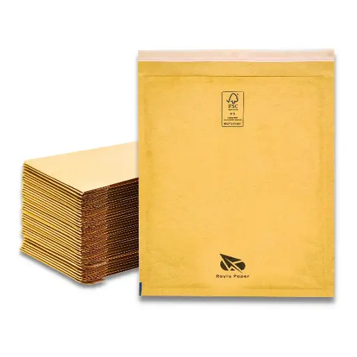 [001849] SOBRES ACOLCHADOS RAYLU KRAFT 180X160MM AUTOADHESIVOS CAJA 100 UDS