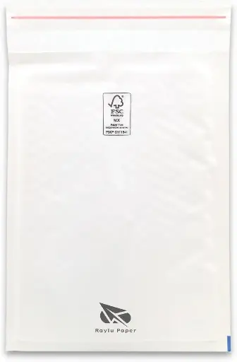 [001839] SOBRES ACOLCHADOS RAYLU BLANCO 180X260MM AUTOADHESIVOS