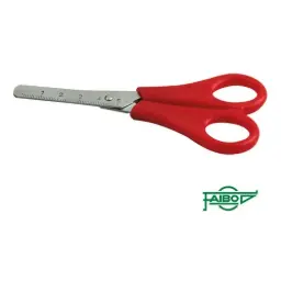 Tijera Escolar 13cm Hoja Numerada Para Diestros Faibo
