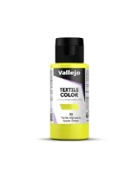 Pintura Textil Vallejo Nº 58 Verde Manzana 60 Ml