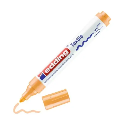 [825833] ROTULADOR EDDING 4500 NARANJA PARA TELA