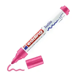 Rotulador Edding 4500 Rosa Para Tela