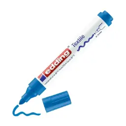 Rotulador Edding 4500 Azul Claro Para Tela
