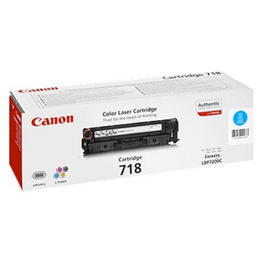 [166067] TONER CANON 718C CYAN