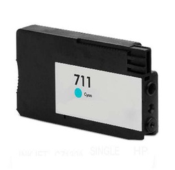 Generico HP 711 Cyan Cartucho de Tinta - Reemplaza CZ130A