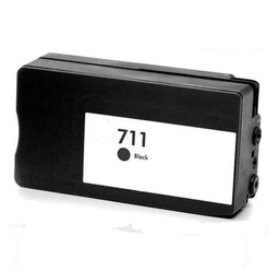 Generico HP 711XL Negro Cartucho de Tinta - Reemplaza CZ133A/CZ129A